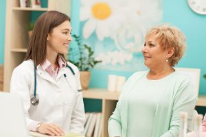 Doctor discussing nutritional counseling with a patient